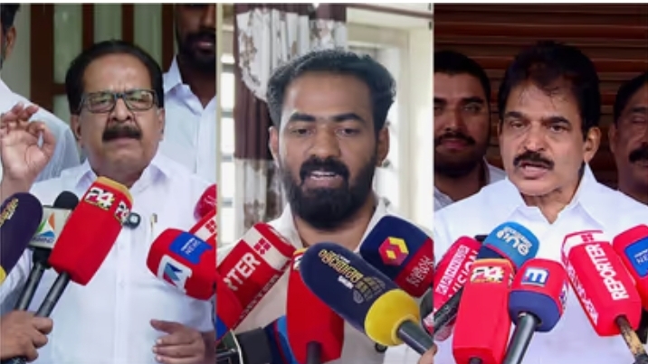 ഷാഫിക്കെതിരായ നടപടി; പൊലീസിനെതിരെ നടപടി വേണമെന്ന് ചെന്നിത്തല, കൊള്ളയിൽ നിന്നും രക്ഷപ്പെടാനുള്ള ശ്രമമെന്ന് കെസി, സംഘർഷം മനപൂർവം ഉണ്ടാക്കിയതെന്ന് സനോജ്
