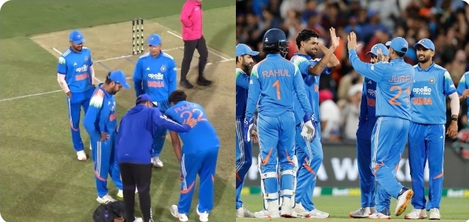 ഇതെന്ത് മായം ! ഒരേ സമയം രണ്ട് പേസ് ബൗളർമാർക്കും പരിക്ക്; ഇന്ത്യ-ഓസീസ് മത്സരത്തിൽ അപൂർവ സംഭവം