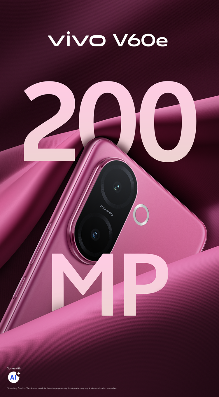 200MP ക്യാമറയും 6500mAh ബാറ്ററിയും; വിവോ V60e ഇന്ത്യയിലെത്തി